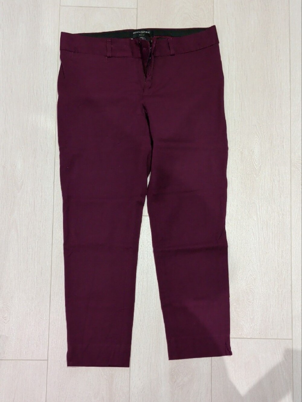 Banana Republic Sloan Slim Burgundy